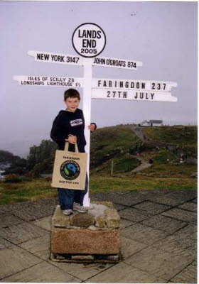 Jutebag Challenge lands End