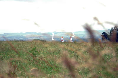 going up the hill