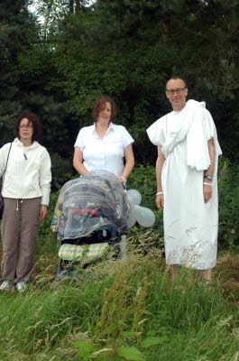 toga man and friends