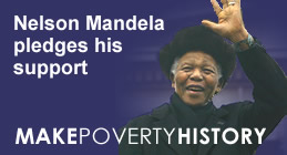 Go to Make Poverty History Website